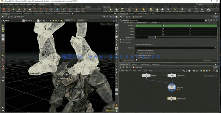 Houdini循环矩阵技术训练视频教程(图4)