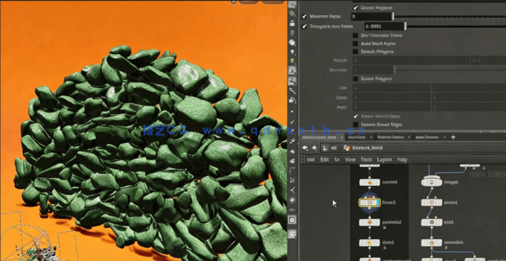 Houdini毁灭损坏物体训练视频教程合集(图5)