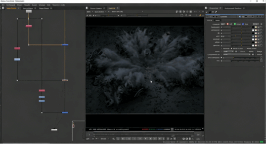 Houdini和Nuke雷击闪电破坏视觉特效制作视频教程 (图5)