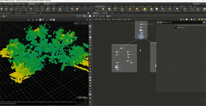 Houdini和Nuke雷击闪电破坏视觉特效制作视频教程 (图7)