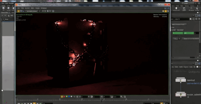 Houdini锁链刚体动画技术训练视频教程(图6)