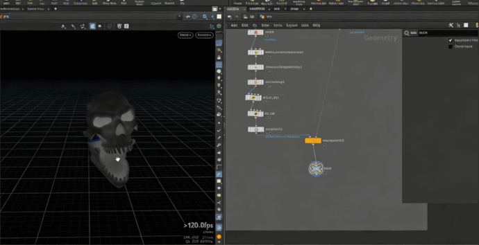 Houdini与Nuke恶魔火焰路径动画特效视频教程(图5)