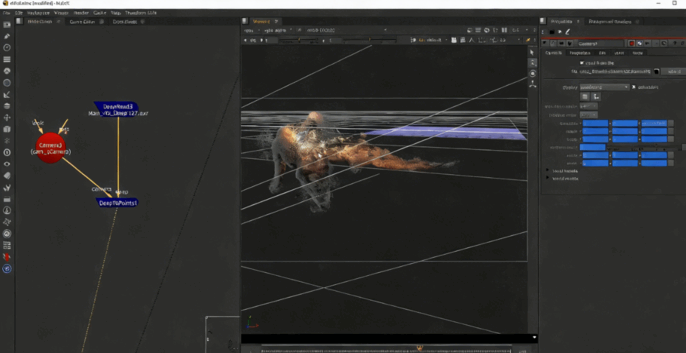 Houdini与Nuke恶魔火焰路径动画特效视频教程(图6)