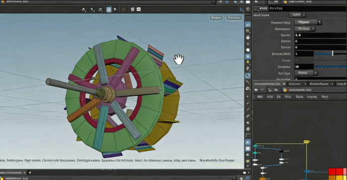 Houdini程序性水车流体模拟特效制作视频教程(图3)