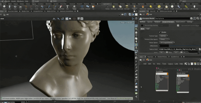 Houdini的初学者基础知识之节点属性和渲染视频教程(图5)