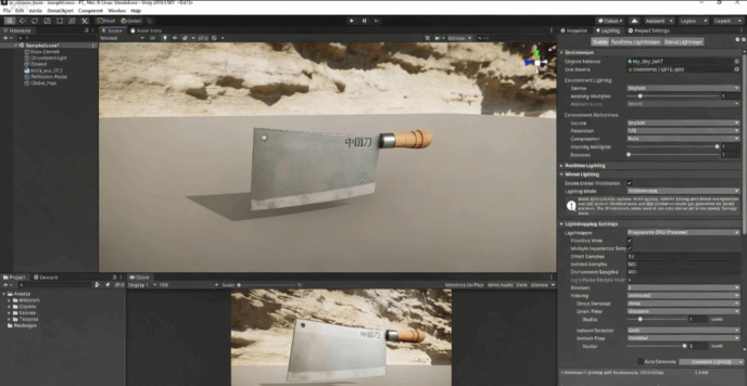 Houdini中国菜刀程序化建模实例制作视频教程 (图4)