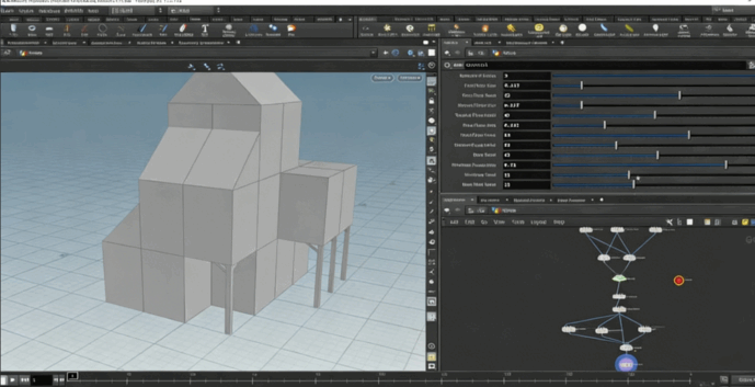  Houdini房屋建筑程序化建模训练视频教程 (图2)