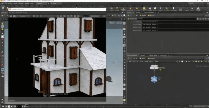  Houdini房屋建筑程序化建模训练视频教程 (图3)