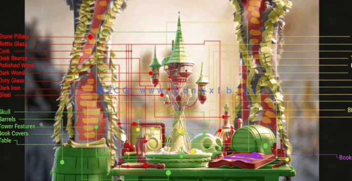 Houdini纹理绘制着色大师级训练视频教程合集(图5)