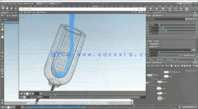 Houdini创建泡沫起泡液体初学者研讨会视频教程 (图2)