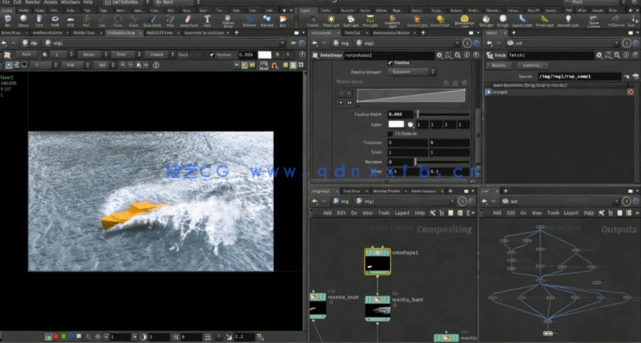 Houdini海洋液体模拟制作工作流程视频教程(图6)