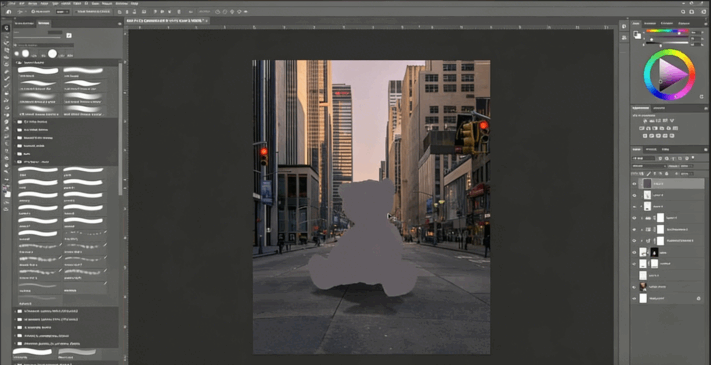 PS高级照明摄影素材合成视频教程(图6)