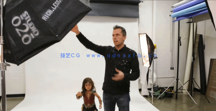 儿童神奇女侠摄影拍摄与后期制作训练视频教程(图3)