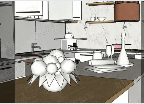 【中文字幕】Sketchup与Vrya5后期渲染核心技术训练视频教程(图2)