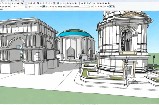 Sketchup三维建筑设计师建模技能训练视频教程(图1)