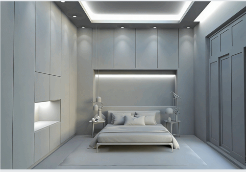 SketchUp与Vray卧室逼真建模与渲染训练视频教程(图1)