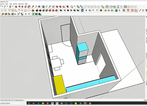 Sketchup与Vray Next逼真厨房建模渲染视频教程(图1)