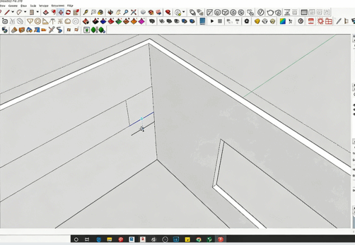 Sketchup与Vray Next逼真厨房建模渲染视频教程(图6)