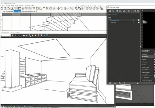 SketchUp中V-Ray Next渲染技术核心训练视频教程(图4)