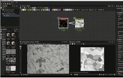 Substance 3D Designer写实混凝土材质制作视频教程(图5)