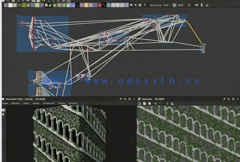 Substance 3D Designer拱形墙壁材质制作视频教程(图2)