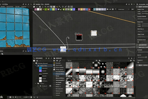 Substance Designer破碎瓷砖PBR材质程序化制作视频教程(图3)