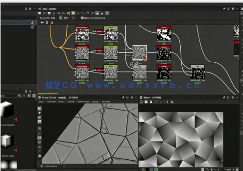Substance Designer打造ZBrush雕刻风格破碎陶土砖材质视频教程(图4)