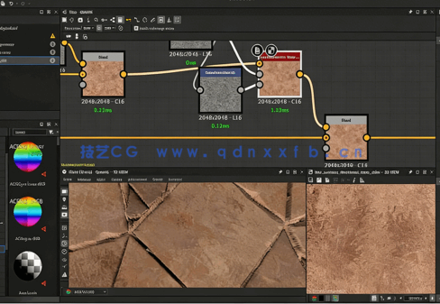 Substance Designer打造ZBrush雕刻风格破碎陶土砖材质视频教程(图6)
