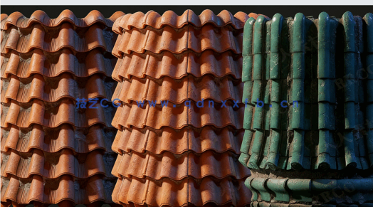 Substance Designer屋顶瓦片程序化材质制作视频教程(图1)