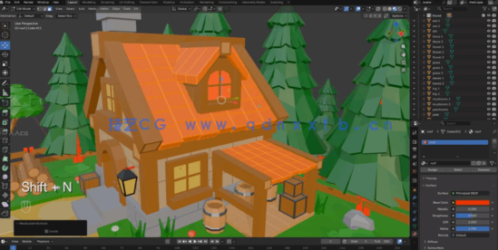 Blender 5.0零基础实战完全指南视频教程(图5)