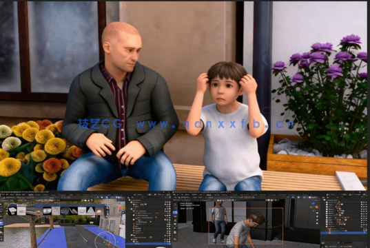 Blender 3D动画短片制作初学者实战全流程视频教程(图5)