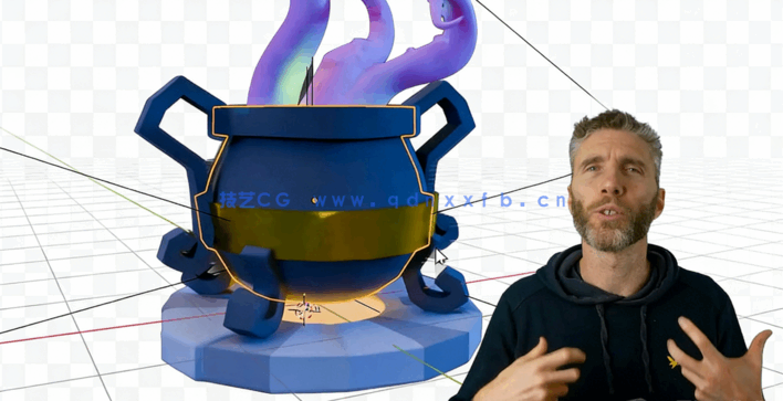 Blender建模核心技能进阶训练视频教程(图4)