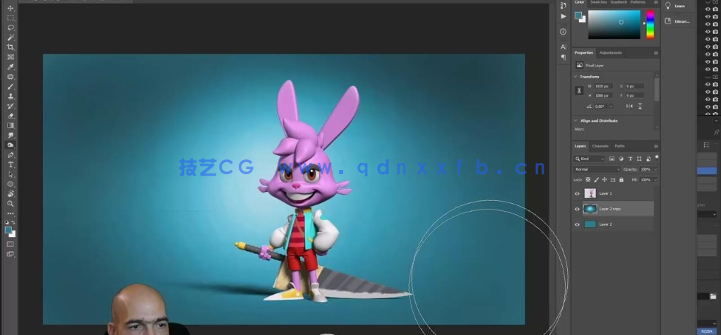 Blender卡通兔子厨师角色完整实例制作视频教程(图3)