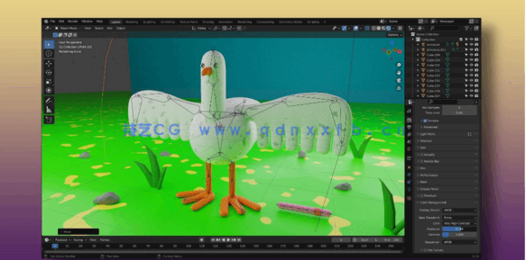 Blender有趣好玩角色动画入门训练频教程(图2)
