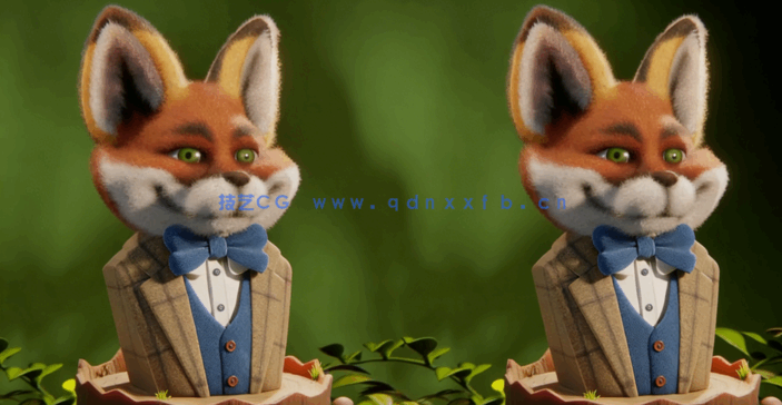 Blender动物毛发实例制作训练视频教程(图2)