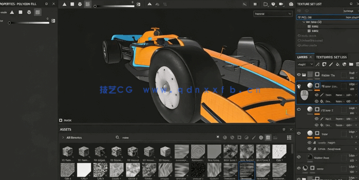 Blender迈凯伦MCL36赛车完整制作工作流程视频教程(图2)