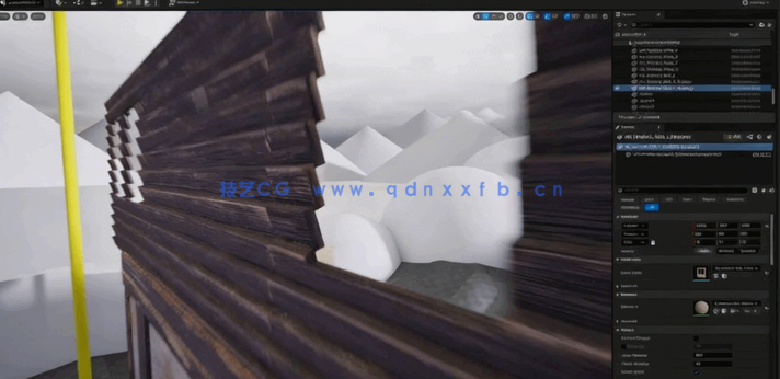 Blender与UE5《寂静岭F》日式恐怖游戏场景制作工作(图3)