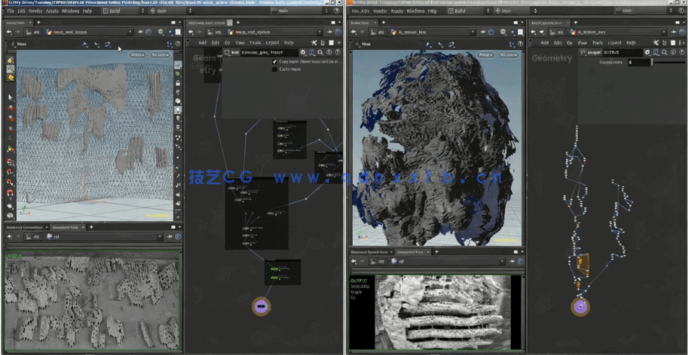 Houdini程序化样条建模大师级训练视频教程(图2)