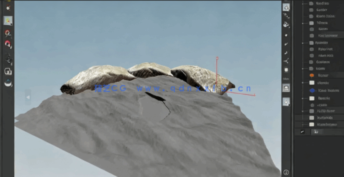 Houdin角色游泳模拟视觉特效视频教程 (图6)