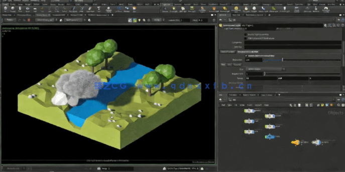 Houdini 18基础核心技能工作流程训练视频教程(图3)