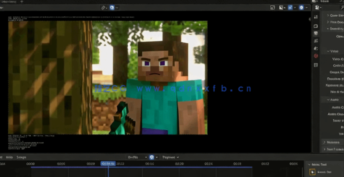 Blender《我的世界》游戏动画全流程实战制作视频教(图2)