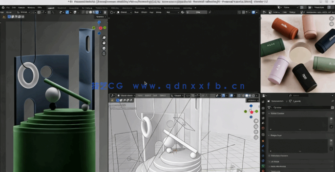 Blender 3D终极课程：从建模到动画训练视频教程(图3)