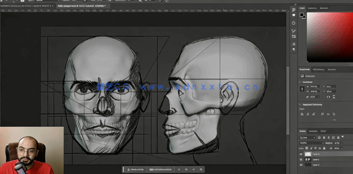 Blender头部雕刻完全新手指南视频教程(图5)