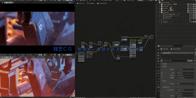 Blender震撼影视级片头实例制作训练视频教程(图4)
