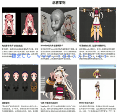 将2D可爱角色转化为3D VTuber虚拟主播形象完整流程视频教程(图6)