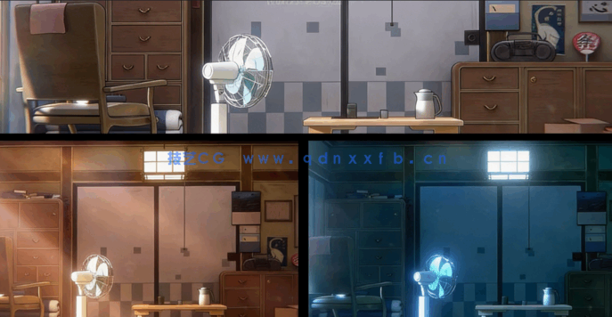 Blender与SP日式动漫风格房屋完整制作流程视频教程(图3)