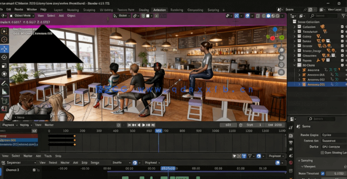 Blender 3D角色动画从入门到精通视频教程(图6)