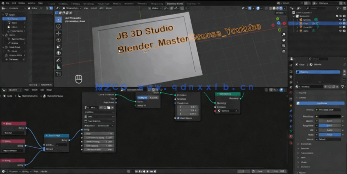 Blender 3D建模初学者入门系统训练视频教程(图6)