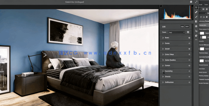 PS室内设计渲染后期修饰制作工作流程视频教程(图1)