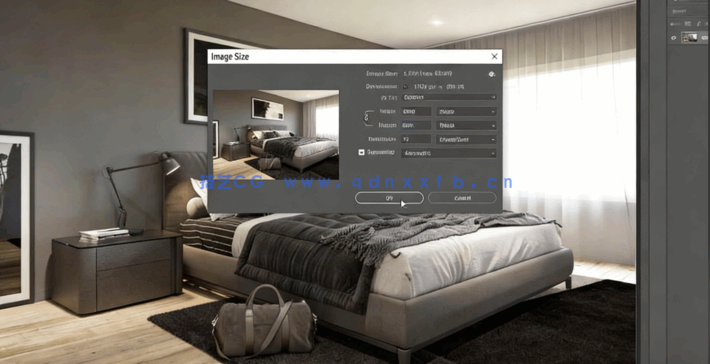 PS室内设计渲染后期修饰制作工作流程视频教程(图3)